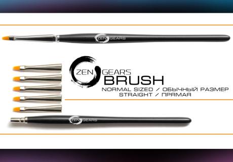 Brushes set Z-1. Normal, straight.