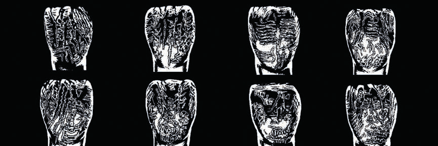 Surface texture: Using horizontal and vertical lines to simulate natural tooth appearance
