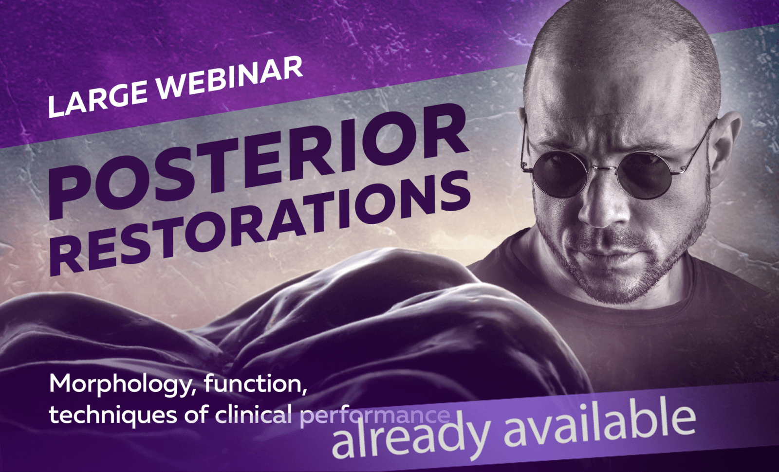 Posterior restorations. Large webinar