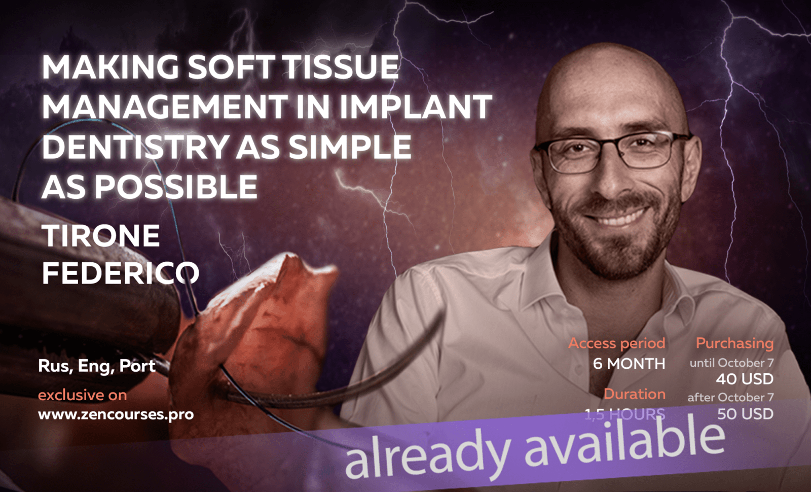 Making soft tissue management in implant dentistry as simple as possible.