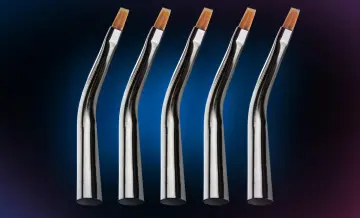 Tips set for Z-2 brush. Normal sized, Angled