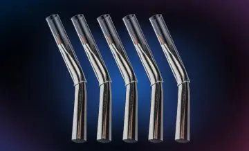 Tips set for Zs-2 brush. Small sized, Angled