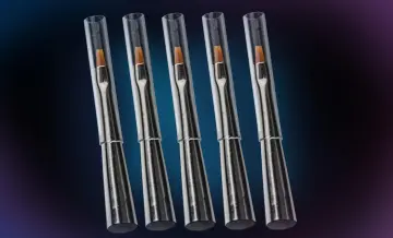 Tips set for Zs-1 brush. Small sized, Straight