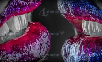 Фотографии губ с различными вариациями декора