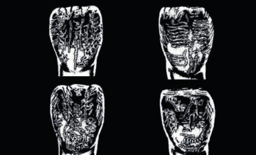 Surface texture: Using horizontal and vertical lines to simulate natural tooth appearance